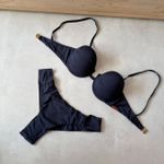 Top Biquini Avulso Capri Balconet Tomara Que Caia Preto Trituê