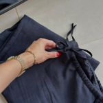 Calça pantalona Zaya linho Petróleo Trituê 