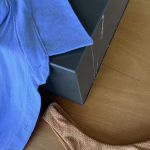 Camisa Francesca praia casual azul celeste Trituê