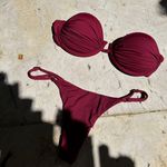 Calcinha meio fio Malibu avulso cereja Trituê