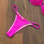 Calcinha Los Angeles Biquíni Fio Tiras Laterais Fucsia Trituê 