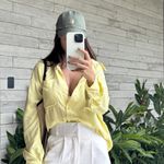 Camisa Francesca amarelo manteiga Trituê 