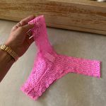Calcinha Liz renda avulsa rosa 
