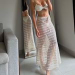 Saia Valentina Crochê Off White Trituê 