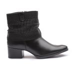 Bota Zoe Em Manta Preto