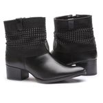 Bota Zoe Em Manta Preto