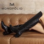 Bota Over The Knee Napolis Preto