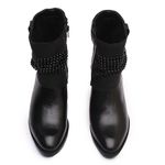 Bota Florença Monopólio em Couro Preto