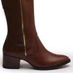 Bota Montaria Salerno Em Couro Brown