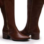 Bota Montaria Salerno Em Couro Brown