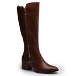 Bota Montaria Salerno Em Couro Brown