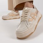 Tênis Monopólio Soul Off-White/Nude
