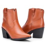 Bota Western Day Em Couro Whisky