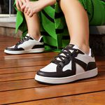 Tênis Monopólio One Branco Gliter Preto 