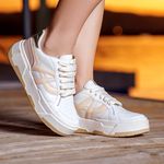 Tênis Monopólio Soul Off-White/Nude