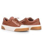 Tênis Feminino Casual Brida Monopólio Caramelo 