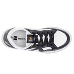 Tênis Monopólio One Branco Gliter Preto 