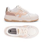 Tênis Monopólio Soul Off-White/Nude