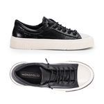Tênis Feminino Casual Brida Monopólio Glow Preto