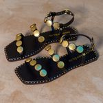Sandália Rasteira Monopólio Melina Preto