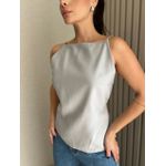 Blusa Milena Cinza
