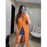 Blusa Tunica Laranja 