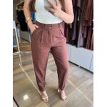 Calça Cenoura Naomi Marrom