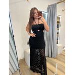 Vestido Lara Tricot Preto