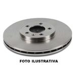 DISCO DE FREIO DIANTEIRO AUDI A1 A3 VOLKSWAGEN GOLF POLO - VIG3994