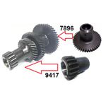 Ponta eixo carretel (carretão) C60, D10, D60, F350, F4000 cambio 240F/FS 4 marchas (17 dentes). Peça utilizada para recuperar o eixo carretel 3313927- 9417