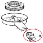 Tomada caixa filtro de ar Chevette 1.6 1983/1994 - 94608547