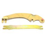 Kit alavanca acionamento patim freio lado esquerdo