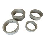 Bronzina de mancal externa 0,75, interna 0,25 e flange 4 Fusca, Kombi, TL, SP2, Brasilia, Karmann Ghia e Variant - B6842M 025