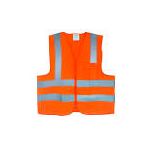 COLETE REFLETIVO LARANJA C/ 1 BOLSO CLASSE 2 TAM.XG PLASTCOR