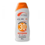 PROTETOR SOLAR 30 FPS 120ML 1/3 UVA NUTRIEX