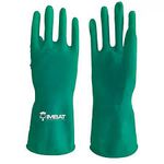 LUVA DE LATEX FORRADA VERDE - 8 IMBAT CA 44373