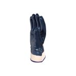 LUVA MALHA NITRILICA AZUL FRENTISTA NI175 T9 DELTAPLUS CA 36466