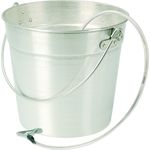 BALDE PEQUENO DE ALUMINIO COM CORDOALHA