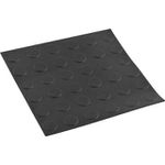 PISO DE BORRACHA MOEDA 3,5MM 1,00 x 1,00m