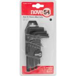 CHAVE ALLEN CURTA 1,5 A 10MM 9PCS NOVE54