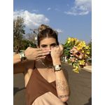 Maxi Bracelete Raízes Banhado a Ouro