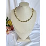 Colar Aro Drop Banhado a Ouro