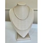 Riviera 3 Pontos Cristal Banhada a Ouro Fecho Joia