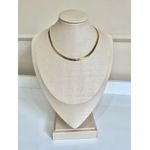 Colar Fita Banhado a Ouro 5mm