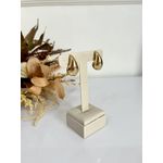 Brinco Gota P Banhado a Ouro