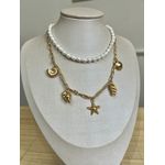 Colar Fundo do Mar Ouro