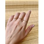 Anel Minimalista Banhado a Ouro