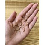 Anel Minimalista Banhado a Ouro