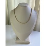 Colar Cordão Baiano Banhado a Ouro