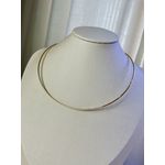 Aro Fino Esfera Banhado a Ouro